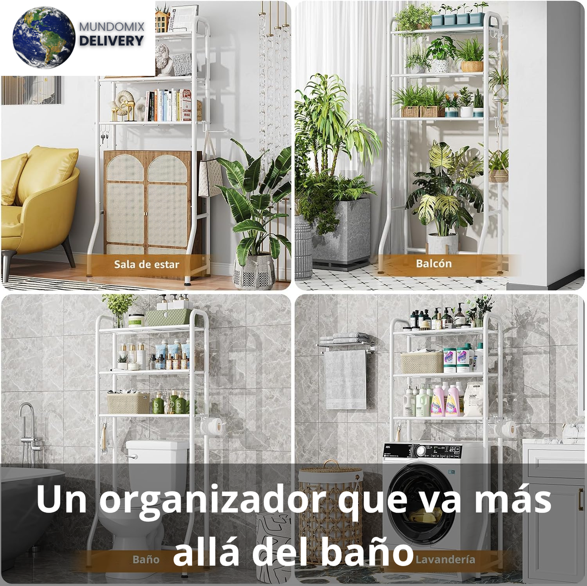 Organizador de Baño 3 Niveles